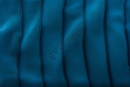 一张蓝色纹理的皮革背景图片