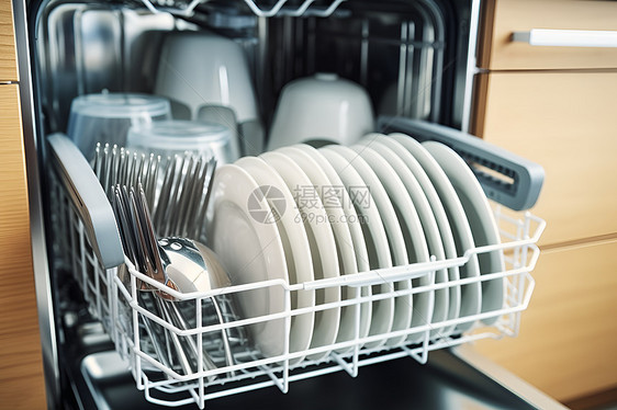 自动化的洗碗机图片