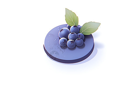 蓝莓之美图片