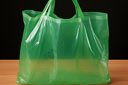绿色的塑料袋图片