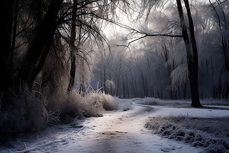 冬日仙境图片