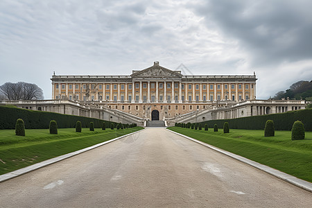 皇家别墅背景图片