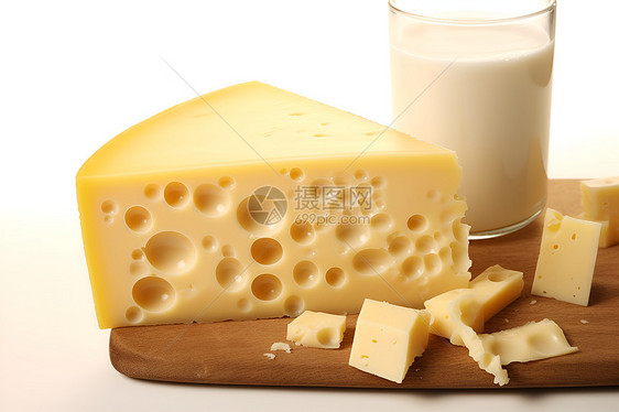 新鲜的奶酪制品图片