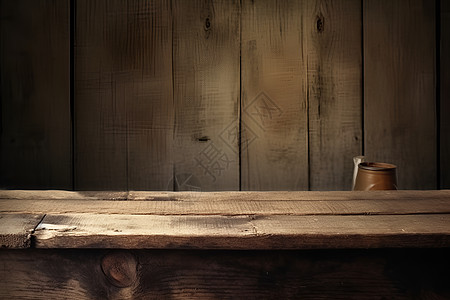 老旧木桌背景图片