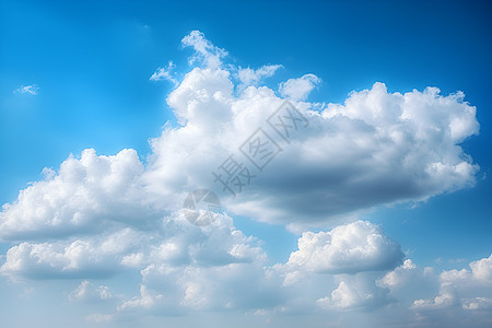 太空中漂浮的云朵背景图片