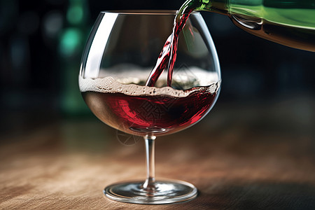 酒香四溢的红酒背景图片