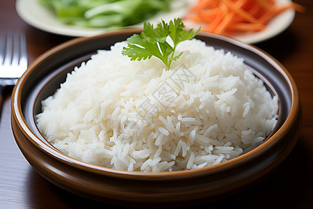 碗里的大米饭图片