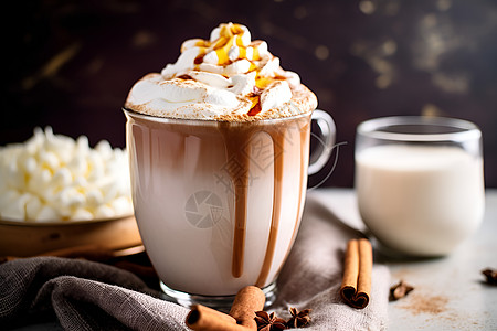 巧克力牛奶巧克力咖啡高清图片