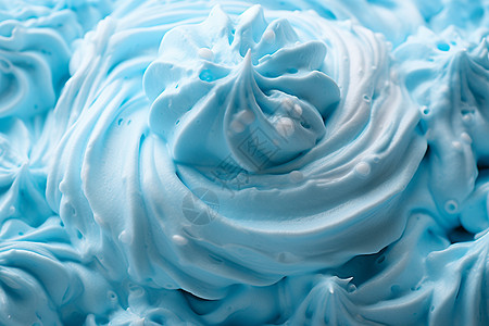 蓝色绮丽的蛋糕图片