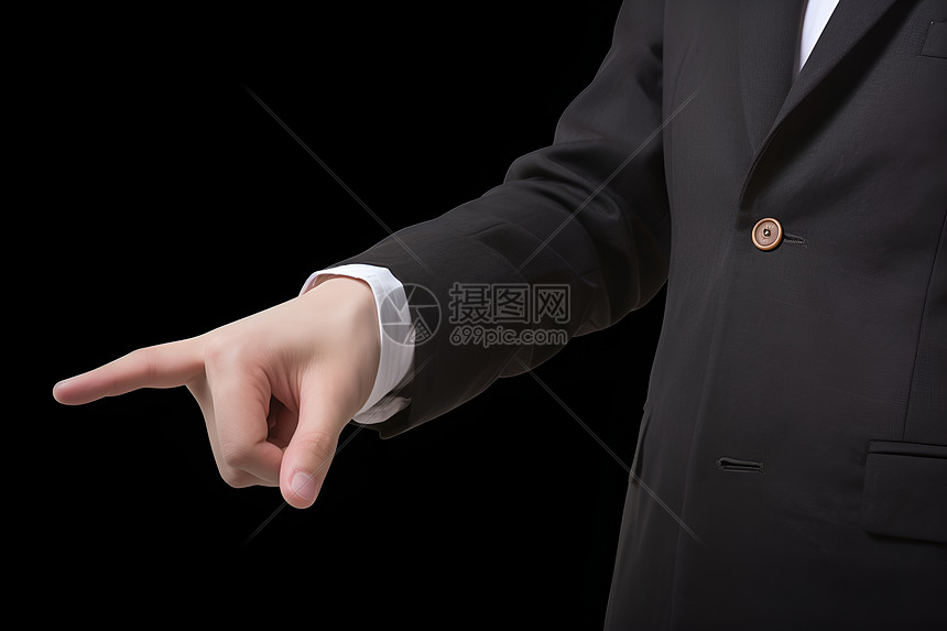 商务人士的手势图片