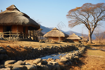 田园小屋图片