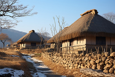 乡村小屋图片