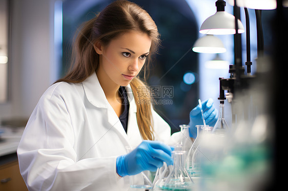 女性科学家图片