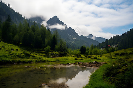 山川如画的美景图片