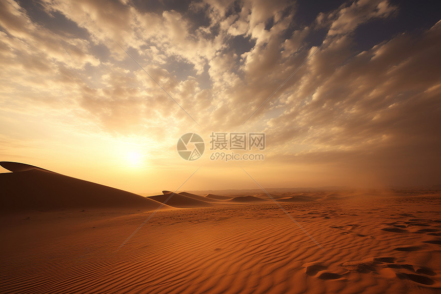 沙漠之光图片