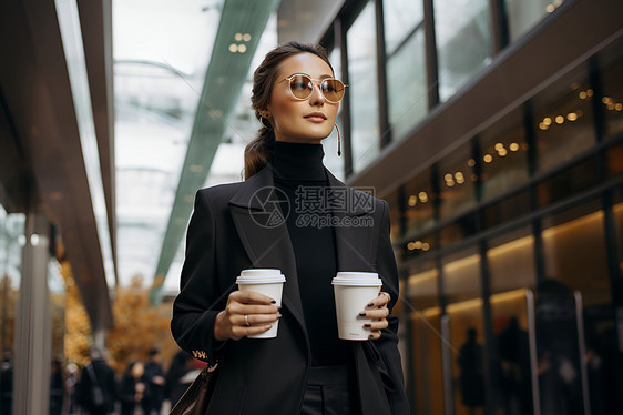 优雅的女士图片