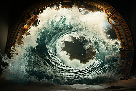 去皮器海洋波浪转化器设计图片