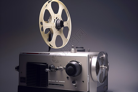 复古的电影投影机图片