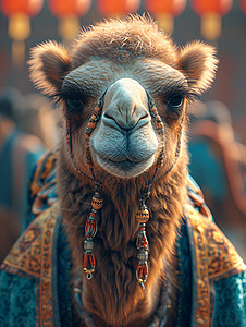骆驼的装扮图片