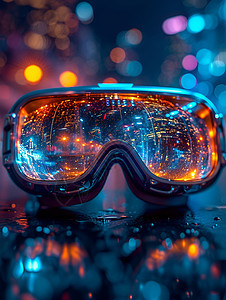 创新技术的虚拟现实眼镜图片