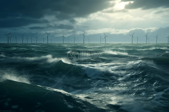 海上风电场图片