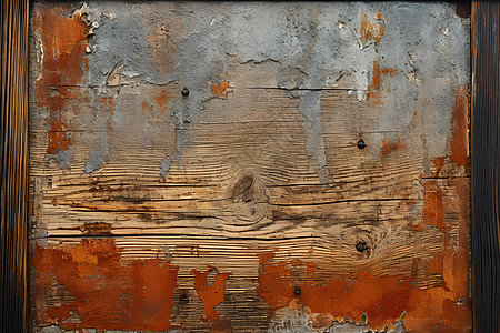 破旧的木质墙壁图片