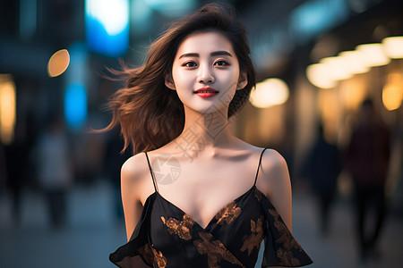 迷人魅力的亚洲女子图片