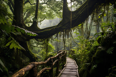 森林之旅背景图片