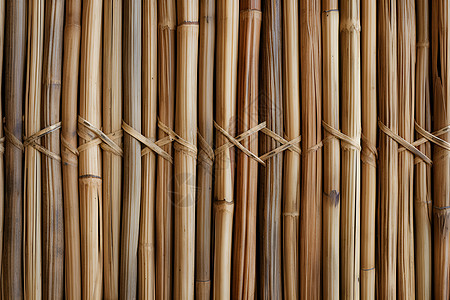竹条编织的物品背景图片