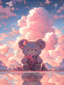 柔软如云的泰迪熊图片
