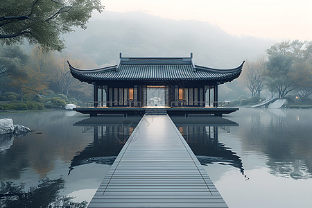 优雅的中国建筑图片