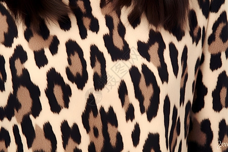 时尚的豹纹材质背景图片