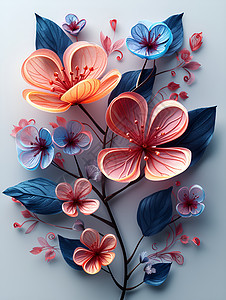 美观的花朵装饰品图片
