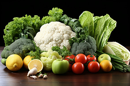蔬菜的盛宴图片