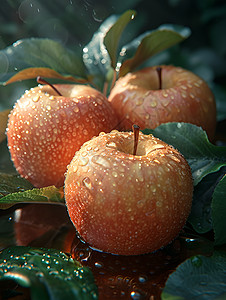 苹果诱人的色泽图片