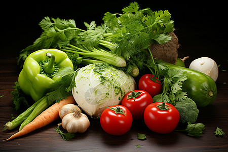 运动营养丰盈营养的蔬菜背景