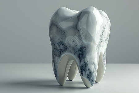 设计的立体牙齿模型图片