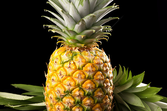 美味多汁的热带菠萝图片