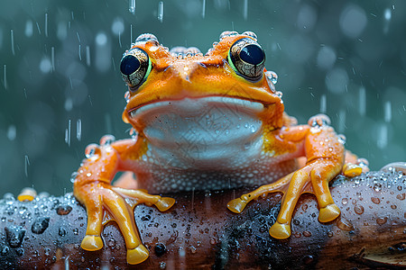 一只青蛙图片