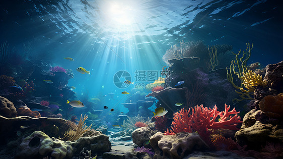 海底生物图片