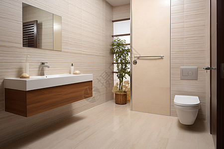 现代浴室背景图片