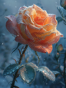 户外美丽的玫瑰花图片