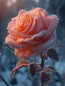 户外漂亮的玫瑰花图片