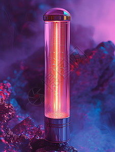 紫色的电子加热器背景图片