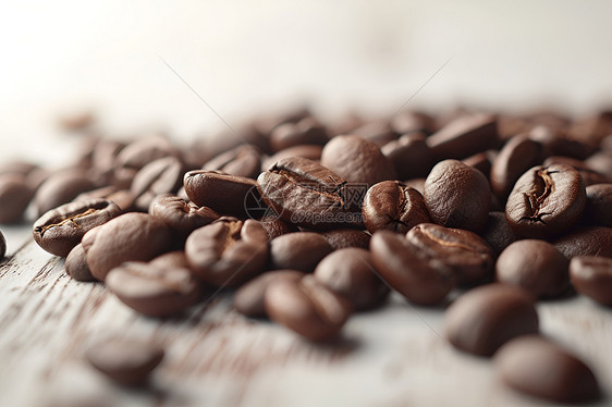 咖啡豆的优雅图片