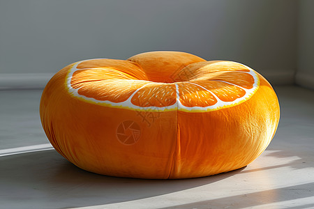 橘子形态沙发图片