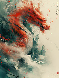 龙王之美背景图片