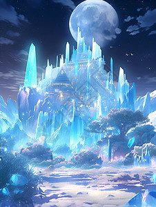 梦幻仙境背景图片