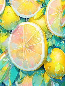 丰富多彩的柠檬生活图片