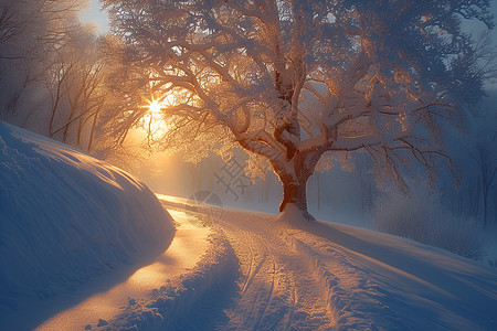 冬日美景图片